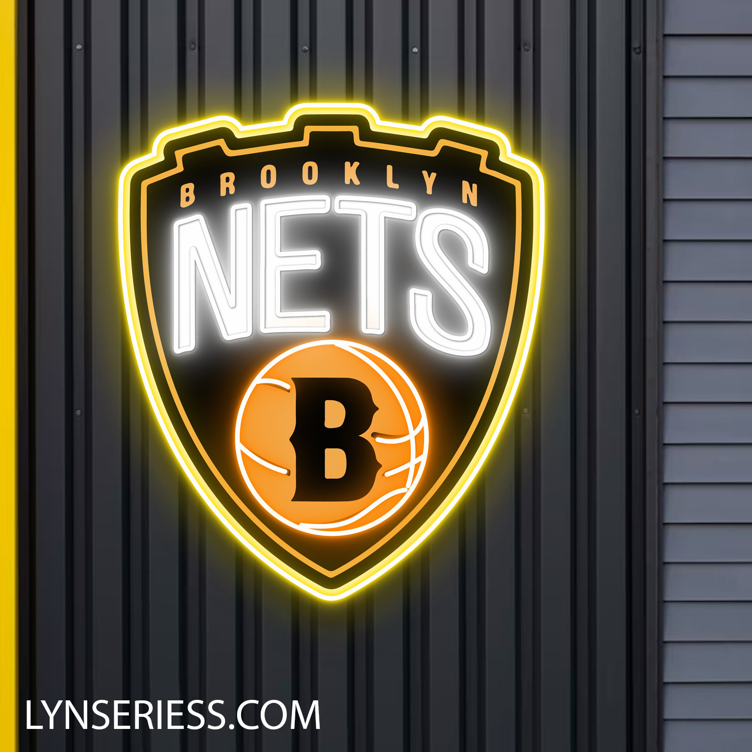 Brooklyn Nets Neon LED Sign NBA Fan Acrylic Artwork Wall Art Home Decor