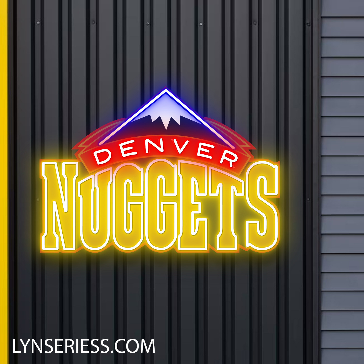 Denver Nuggets Neon LED Sign NBA Fan Acrylic Artwork Wall Art Home Decor