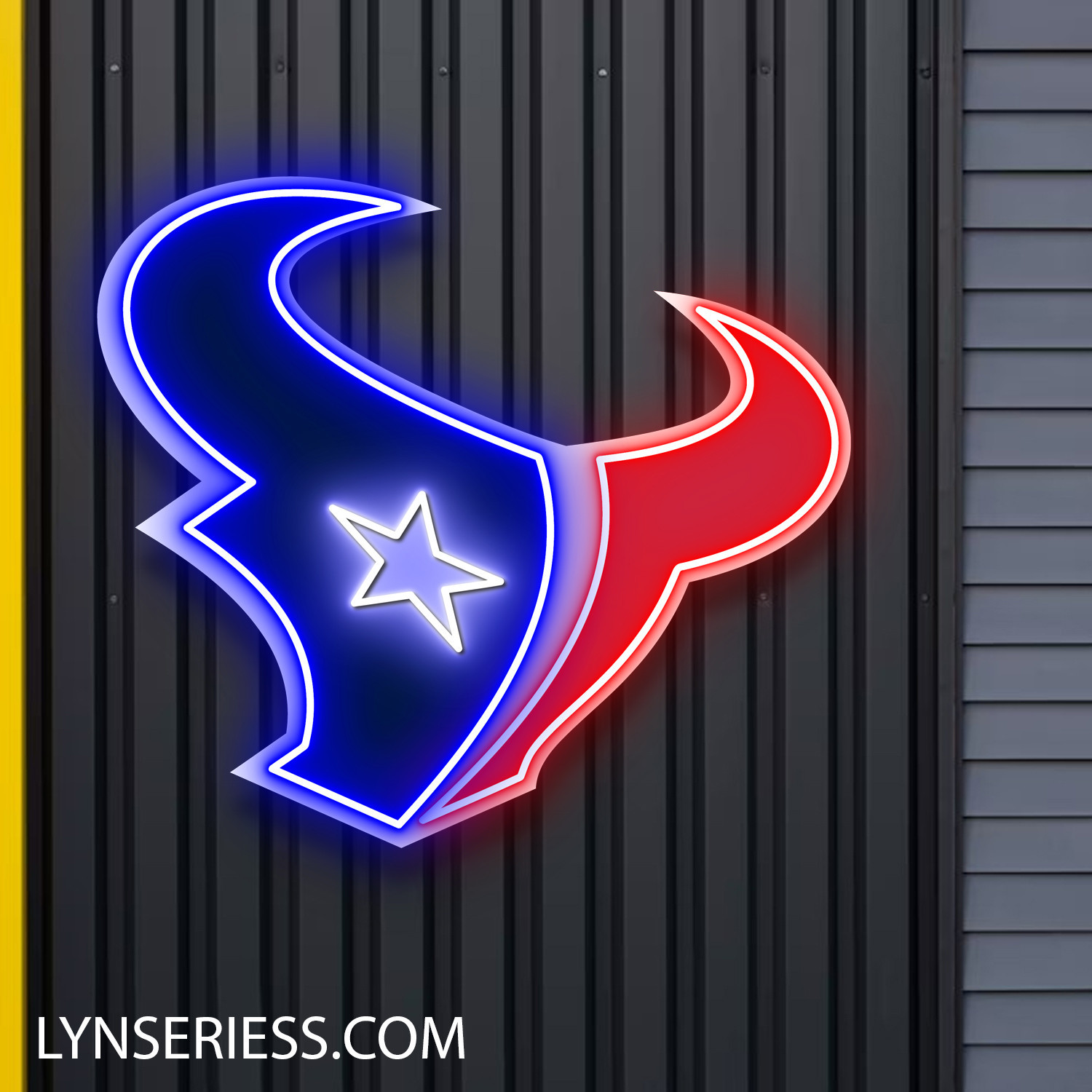 Houston Texans Neon LED Sign NFL Acrylic Artwork Wall Art Home Decor