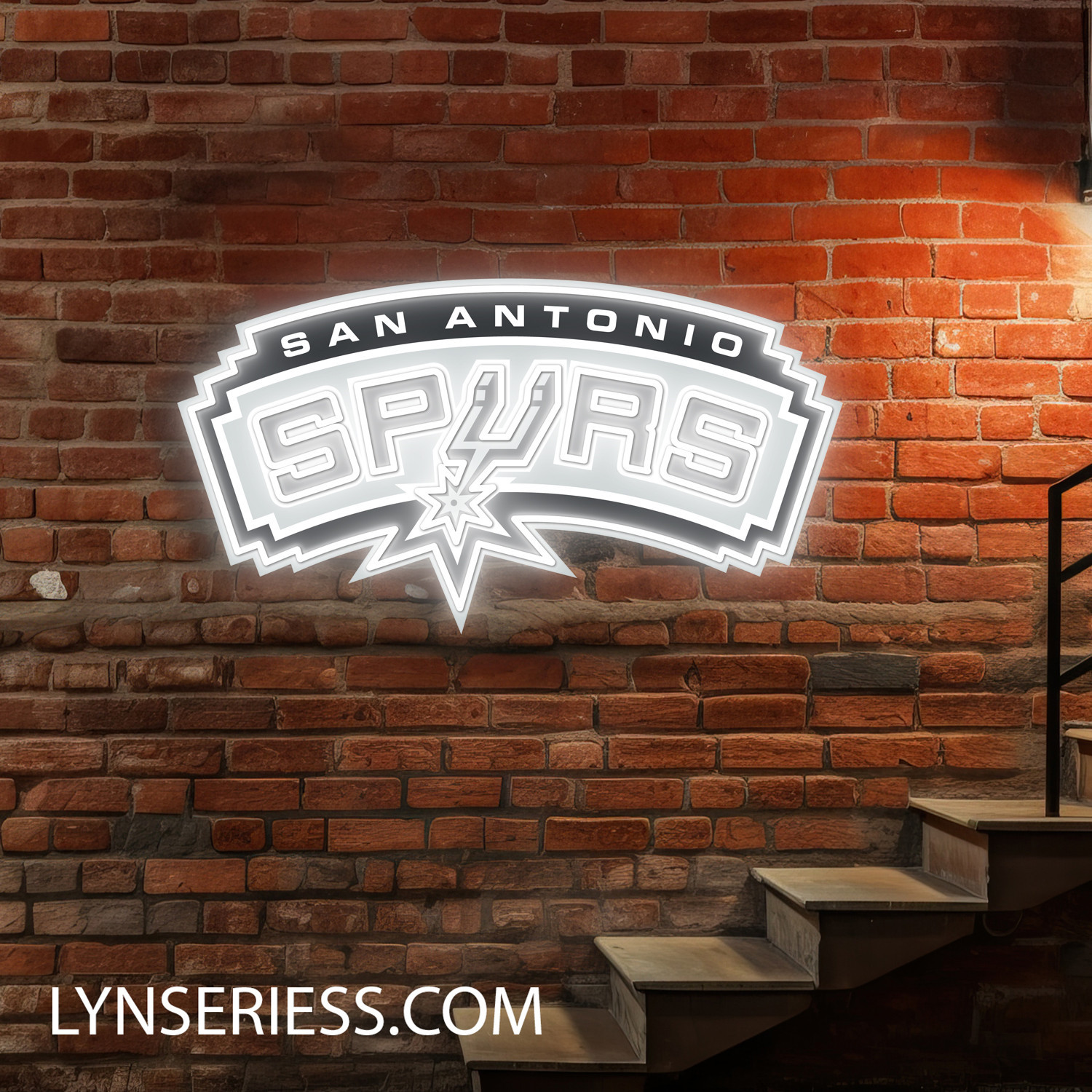 San Antonio Spurs Neon LED Sign NBA Fan Acrylic Artwork Wall Art Home Decor