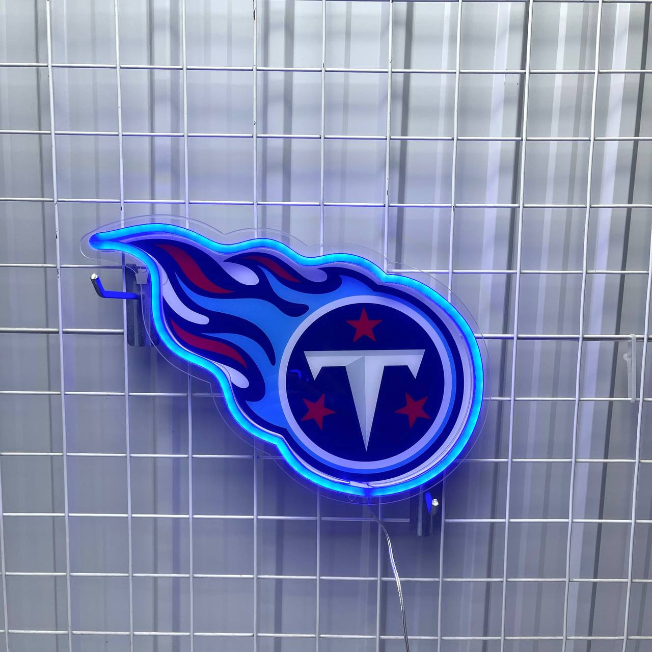Tennessee Titans Neon LED Sign NFL Fan Acrylic Artwork Wall Art Home Decor