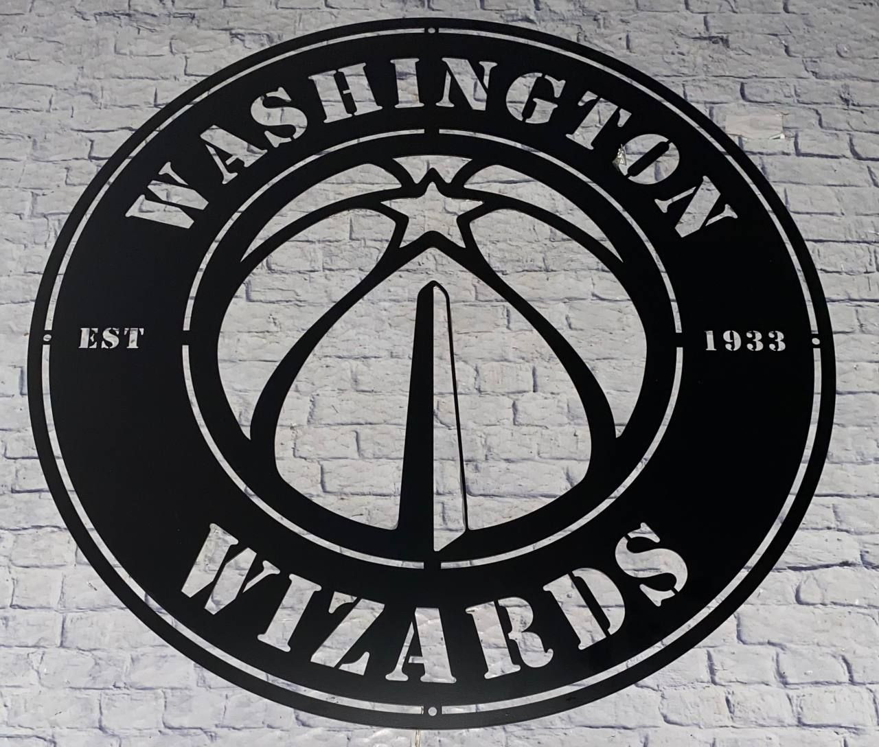 Washington Wizards Metal Sign LED Light NBA Wall Art Home Decor