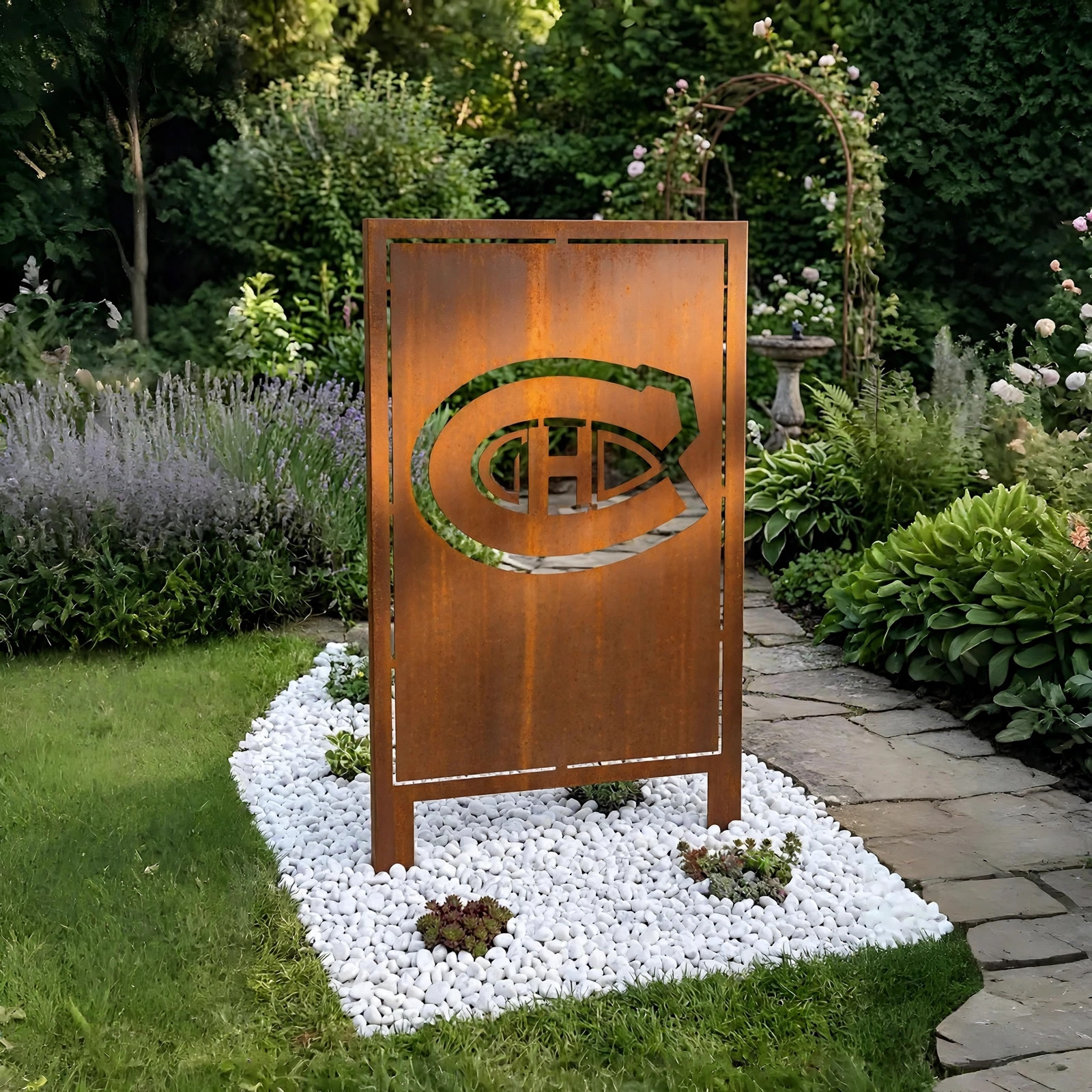 NHL Montreal Canadiens Home Bar Wall Art Decor Metal Garden Panel Yard Art Outdoor Decor